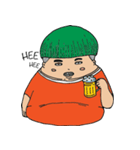 SO... FAT IS HAPPY！（個別スタンプ：4）