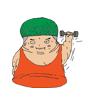 SO... FAT IS HAPPY！（個別スタンプ：7）