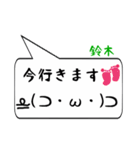 鈴木専用顔文字君（個別スタンプ：22）