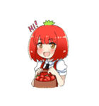 TomatoGirl（個別スタンプ：1）