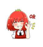 TomatoGirl（個別スタンプ：3）