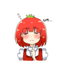 TomatoGirl（個別スタンプ：9）