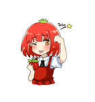 TomatoGirl（個別スタンプ：17）