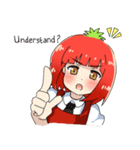 TomatoGirl（個別スタンプ：21）