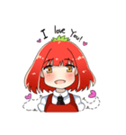 TomatoGirl（個別スタンプ：27）