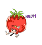 TomatoGirl（個別スタンプ：36）