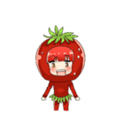TomatoGirl（個別スタンプ：37）