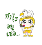 Miss. Leena. Love Bird.！！（個別スタンプ：26）