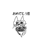 落書きねこ 良く使う（個別スタンプ：1）