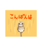 動く日本の野鳥 秋冬（個別スタンプ：5）