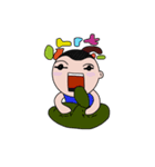 Head circle（個別スタンプ：5）