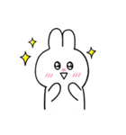 A charming little rabbit（個別スタンプ：11）