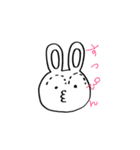 眉兎（個別スタンプ：10）
