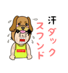 犬のダジャレを言う佐野さん（個別スタンプ：8）