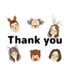 Family Fun Stickers（個別スタンプ：25）