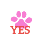 my doggy and cats（個別スタンプ：39）