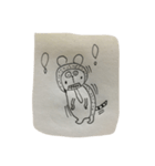 ユルいタヌキの日常（個別スタンプ：5）