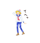 水兵さんのスタンプ（個別スタンプ：9）