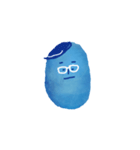 Little Blue Dot（個別スタンプ：34）