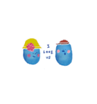 Little Blue Dot（個別スタンプ：38）