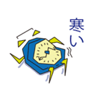 寝坊する目覚まし時計（個別スタンプ：3）
