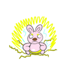 87 rabbit love brain - super dynamic（個別スタンプ：3）