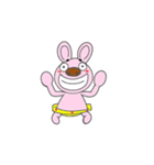 87 rabbit love brain - super dynamic（個別スタンプ：5）