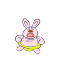 87 rabbit love brain - super dynamic（個別スタンプ：7）
