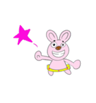 87 rabbit love brain - super dynamic（個別スタンプ：15）