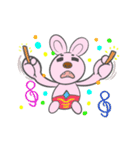 87 rabbit love brain - super dynamic（個別スタンプ：18）