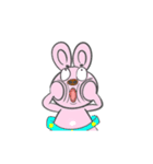 87 rabbit love brain - super dynamic（個別スタンプ：20）