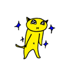 Yellow cat..（個別スタンプ：11）