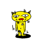 Yellow cat..（個別スタンプ：22）