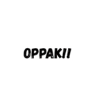 Kpopers dialog（個別スタンプ：15）