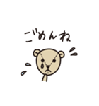 CHECK＆STRIPE ロンドンくまのスタンプ（個別スタンプ：11）
