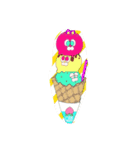 おぷりぷりちゃん。（個別スタンプ：3）