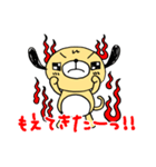 かわいい、たれ耳犬「パックー」の心の声（個別スタンプ：33）