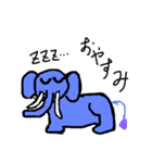 Lion and elephant（個別スタンプ：4）