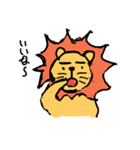 Lion and elephant（個別スタンプ：12）