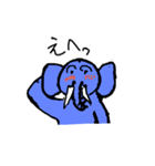 Lion and elephant（個別スタンプ：26）