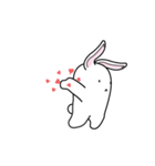 Dancing Bunny(asking out)（個別スタンプ：2）