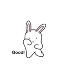 Dancing Bunny(asking out)（個別スタンプ：3）