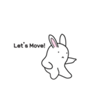 Dancing Bunny(asking out)（個別スタンプ：7）