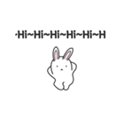 Dancing Bunny(asking out)（個別スタンプ：12）