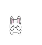 Dancing Bunny(asking out)（個別スタンプ：16）