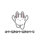 Dancing Bunny(asking out)（個別スタンプ：17）