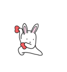 Dancing Bunny(asking out)（個別スタンプ：18）