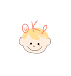 Simple...1（個別スタンプ：4）