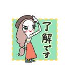 朗らかなエマちゃん（個別スタンプ：5）