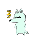 はなながおおかみ（個別スタンプ：1）